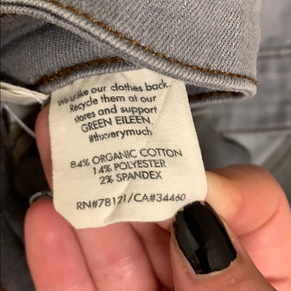 Eileen Fisher organic jeans - Picture 3 of 5